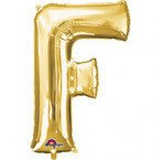 Balon foliowy Anagram Maxi Literka Złoty