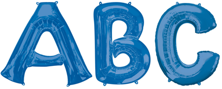 Balon foliowy Anagram Maxi Literka Niebieska