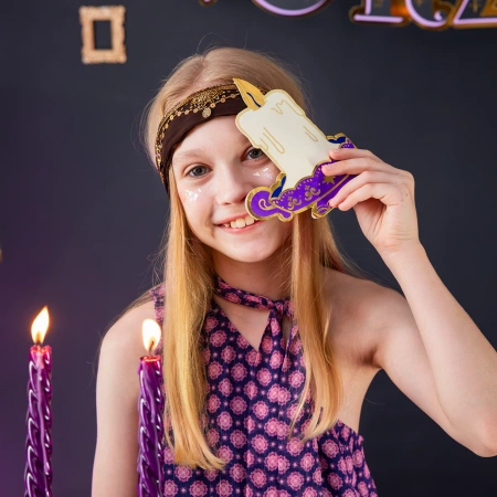 Serwetki papierowe świeczka Andrzejki Wróżki Magia 10 szt. 14,2 x 16,5 cm