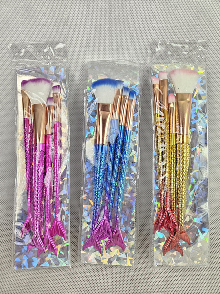 Zestaw pędzli do tatuaży brokatowych makijażu 4 szt.