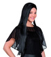 Peruka długa czarna 434