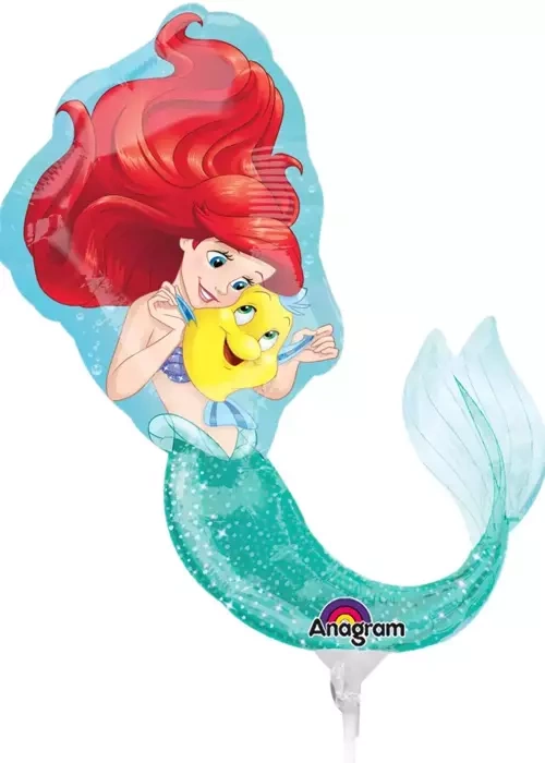 Mała Syrenka Ariel balon foliowy 30cm