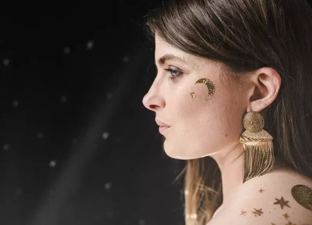 Tatuaże zmywalne SYLWESTER party mix 10 szt.