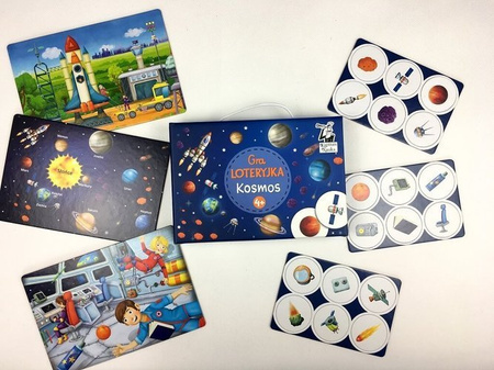 KOSMOS 4+ GRA LOTERYJKA KAPITAN NAUKA