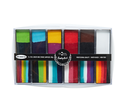 Paletka farb do twarzy Global Colours - Carnival One Stroke