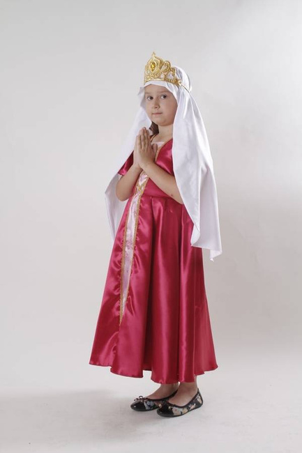 Strój dla dziewczynki ŚW. JADWIGA KRÓLOWA