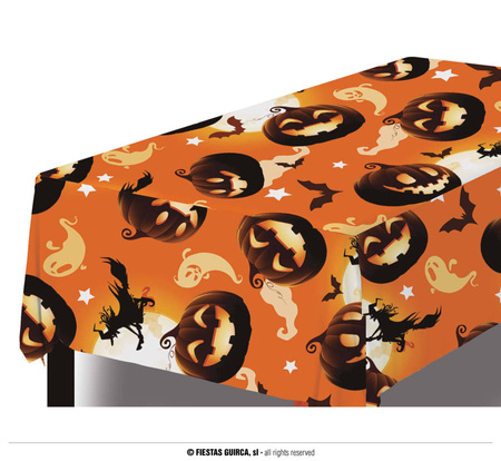 Obrus Halloween Dynie 137x274 cm