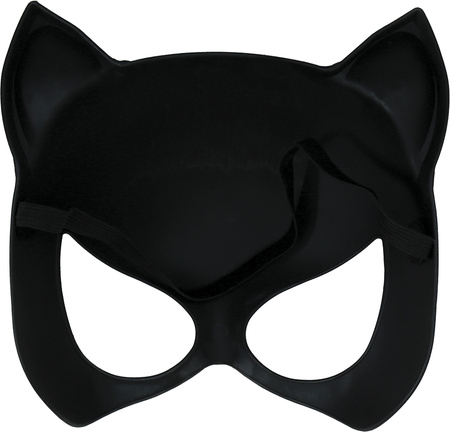 Maska kota szpiczaste uszy Batman matowa
