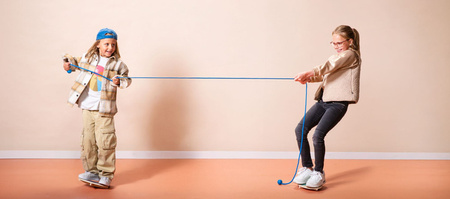 Gra balansująca przeciąganie liny "Tug of Two" BS Toys