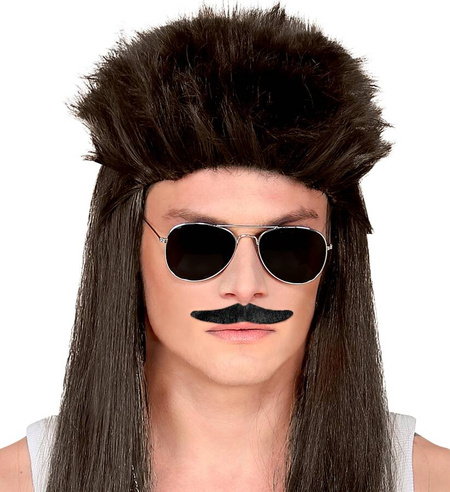 Wąsy sztuczne samoprzylepne 1 szt. czarne MIX