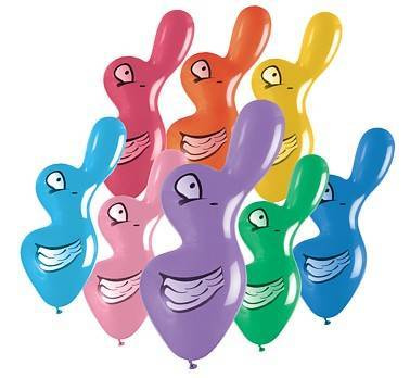 KACZKA MIX 50szt Gemar balony