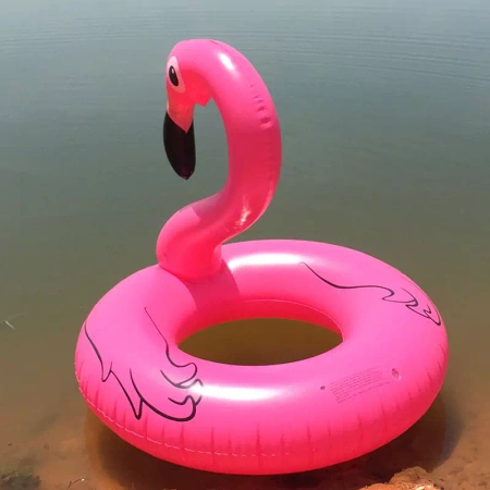 Koło dmuchane do wody flaming 90 cm