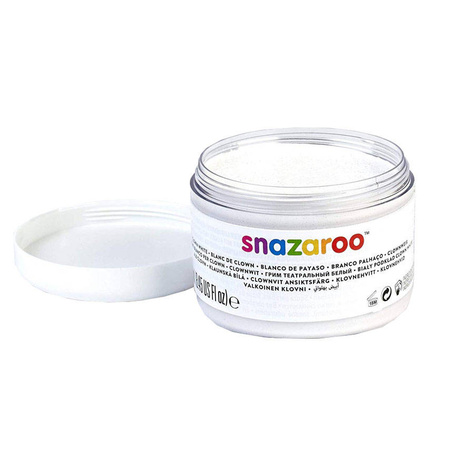 Farba biała Biel Klauna Snazaroo 250ml