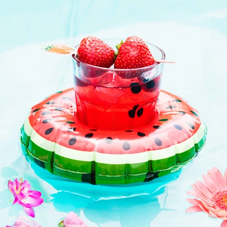 Pikery toppery z kolorowymi owocami 12 szt.