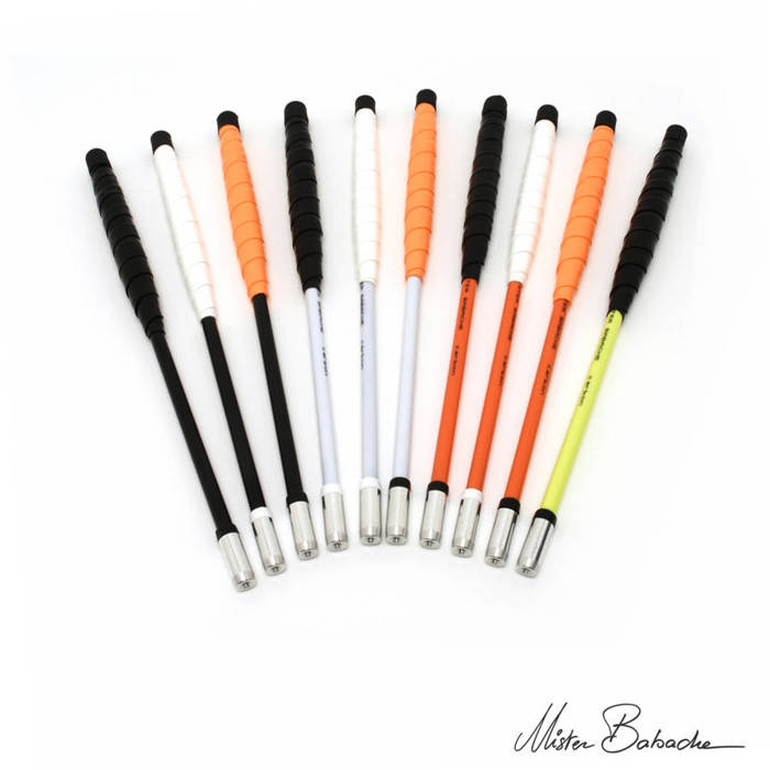 Carbon 34cm kije do diabolo Tony Frebourg kolor BIAŁY Mr Babache