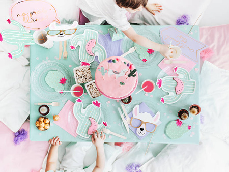 Talerzyki papierowe KAKTUS 23x24 cm 6 szt.