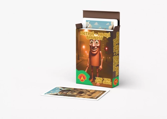 Piotruś Brainrot Tung Tung Tung Sahur gra karciana