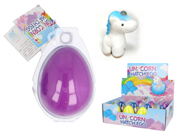 Zabawka jajko do wylęgania Jednorożec