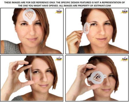 Szablon do malowania twarzy i ciała TAP JEDNOROŻEC Unicorn