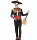 Strój męski Halloween Szkielet Kościotrup Mariachi