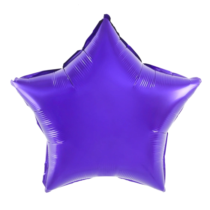 Gwiazdka jednokolorowy balon foliowy 18 cali