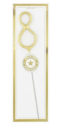 Zimne ognie złota cyfra 8