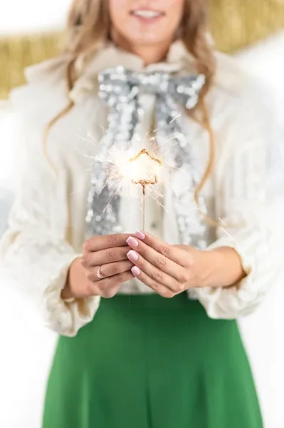 Zimne ognie Gwiazdki, złoty, 16.5cm 2 szt.