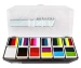 Farby do twarzy Split Cake Paleta FUSION Body Art Carnival Kit 120g