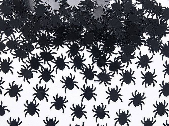 Konfetti Pająki 1,2 x 1,2 cm 15g