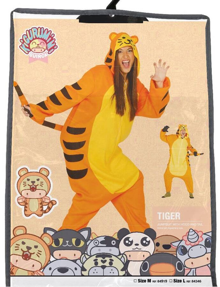 Strój onesie kigurumi TYGRYS piżama