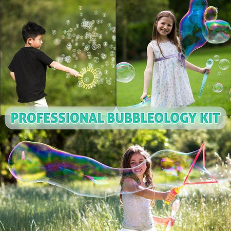 Mobilny Zestaw ZAMYKANIE W BAŃCE 80 cm Uncle Bubble + dodatki