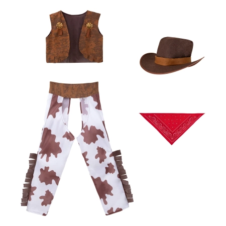 Strój KOWBOJ szeryf dla chłopca
