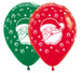 Merry Christmas MIKOŁAJ balon gumowy świąteczny Sempertex 1 szt.