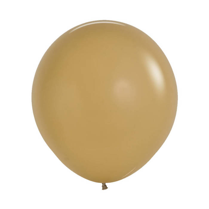 Balon lateksowy 18 cali Sempertex Solid 1 szt. Latte