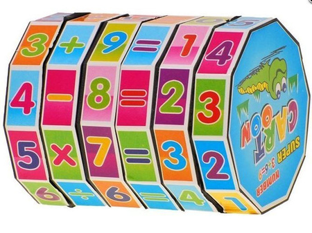 Walec dodawalec - nauka liczenia matematyki