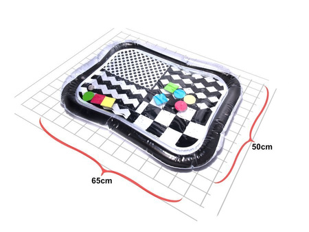 MATA WODNA kontrastowa nadmuchiwana 65 x 50 cm