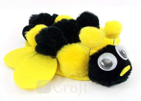 Ruchome oczka świecące w ciemności GLOW mix 20 szt.