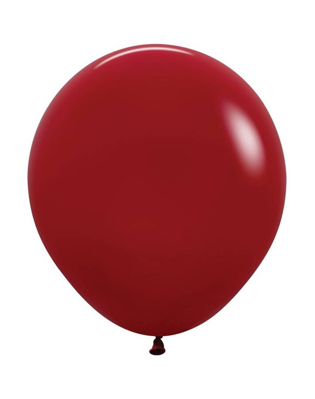 Balon lateksowy 18 cali Sempertex Solid 1 szt. Imperial Red