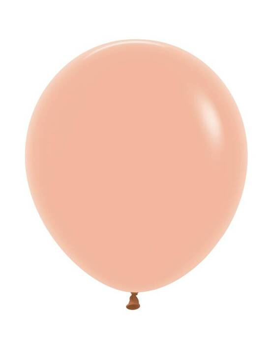 Balon lateksowy 18 cali Sempertex Solid 1 szt. Peach Blush