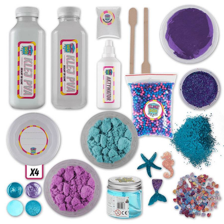Zestaw Mermaid Slime Box DIY syrenka