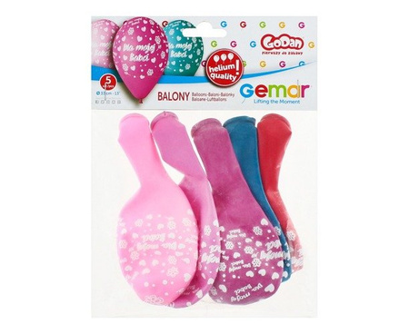 Gemar balony 13" Dla mojej Babci - Dzień Babci 5 szt.