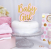 Topper dekoracyjny na tort Baby Shower - Baby Girl