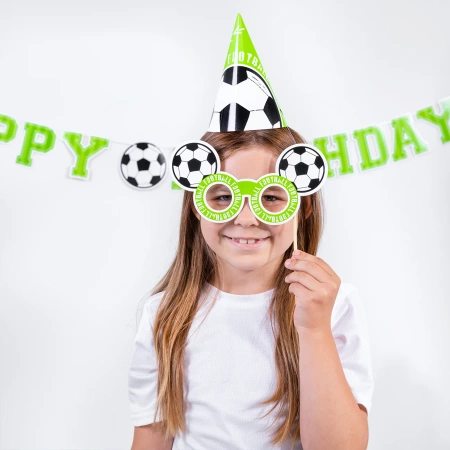 Foto rekwizyty do zdjęć fotobudka piłka nożna FOOTBALL 9 szt.