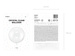 Balon foliowy Kula 40 cm transparentny