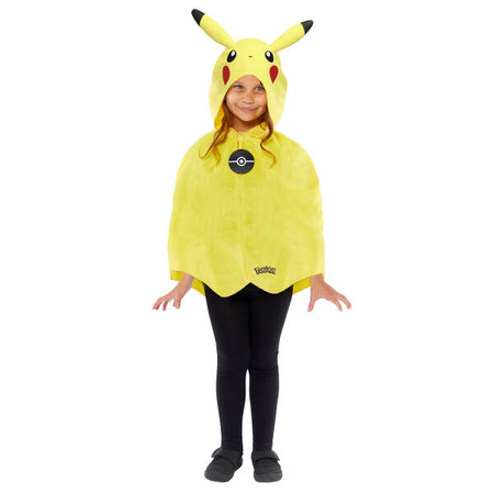 Strój dla dzieci Pokemon Pikachu żółta peleryna