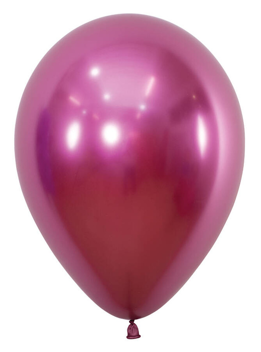 Balony Sempertex Chrome Shiny Reflex Fuchsia 5" 50 szt.