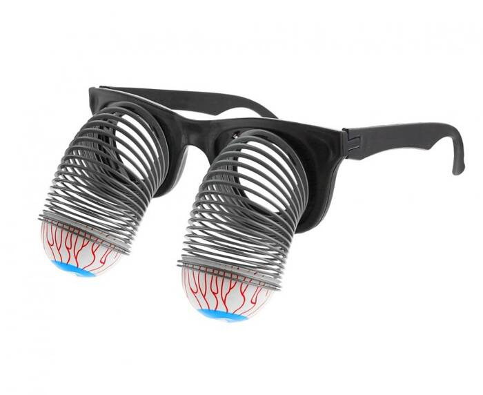 Okulary "Wychodzące gały" wypadające oczy