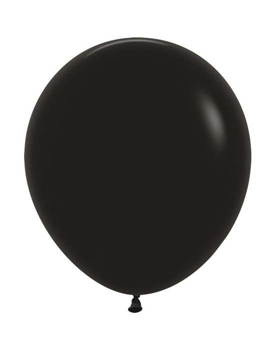 Balon lateksowy 18" Sempertex Solid 1 szt. Black