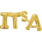 Napis IT'S A balon foliowy Anagram