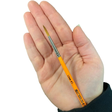 Pędzel do malowania twarzy i ciała BOLT Brushes - Liner #3